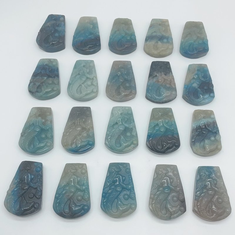 20 Pieces Trolleite Mermaid Carving Crystal Wholesale -Wholesale Crystals