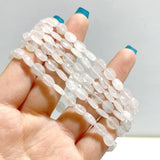 20 Types Cut Faceted Oval Shape Bracelet Caribbean Calcite Moss Agate Rhodonite Wholesale - Wholesale Crystals