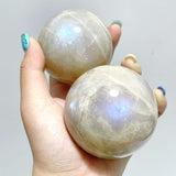 13 Pieces Blue Moonstone Spheres