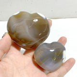 21 Pieces Black Orca Agate Heart 5 -Wholesale Crystals