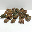 21 Pieces Raw Garnet Specimen For Collection -Wholesale Crystals