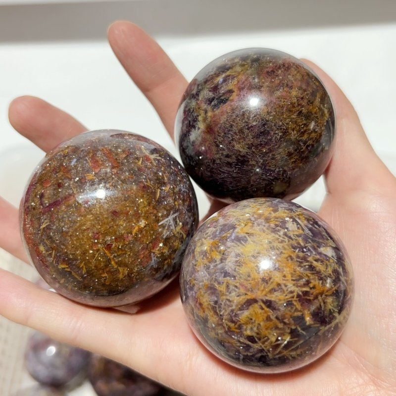 21 Pieces Unicorn Stone Spheres -Wholesale Crystals