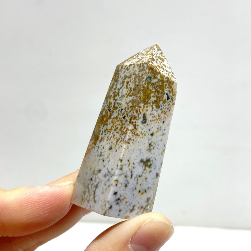 22 Pieces 8th Vein Ocean Jasper Tower