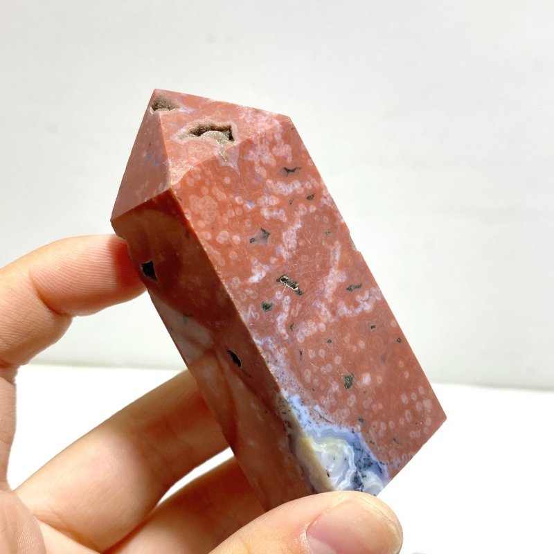 22 Pieces 8th Vein Ocean Jasper Tower