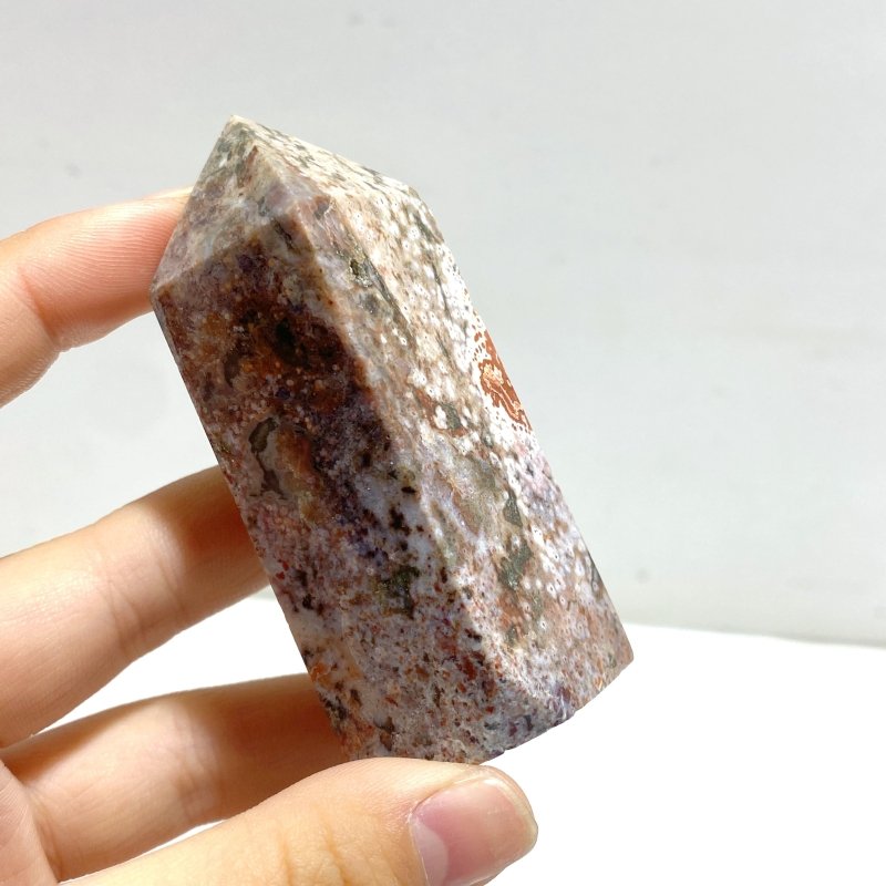 22 Pieces 8th Vein Ocean Jasper Tower