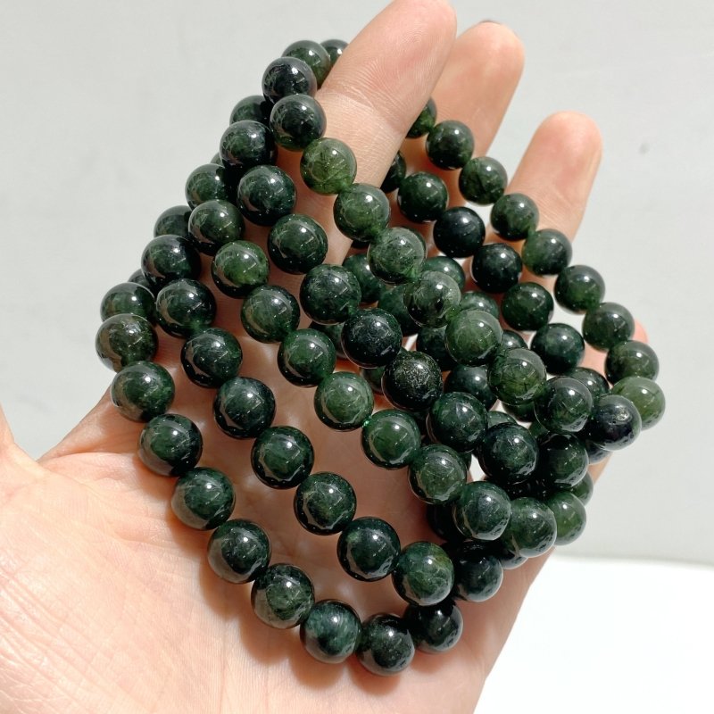 22 Pieces Green Full Rutile Quartz Bracelets - Wholesale Crystals