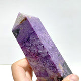 21CM Charoite Tower Point For Collection