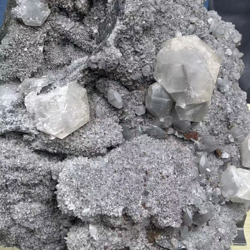 22.5KG Clear Quartz Cluster Mixed Apophyllite Pyrite Mineral Specimen (Sea Freight Only) -Wholesale Crystals