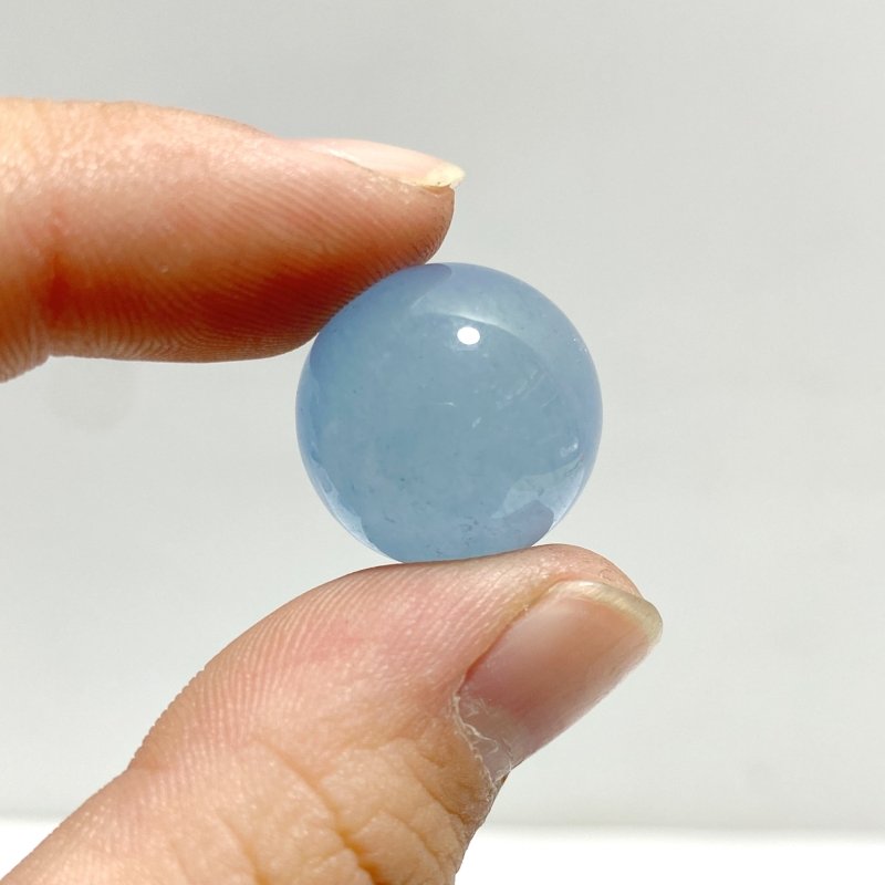 23 Pieces Beautiful Aquamarine Spheres - Wholesale Crystals
