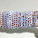 23 Pieces Blue Chalcedony Bracelets -Wholesale Crystals