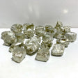 23 Pieces Raw Pyrite Specimen For Collection -Wholesale Crystals