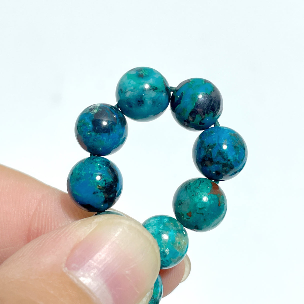 13 Pieces 8mm Chrysocolla Bracelets