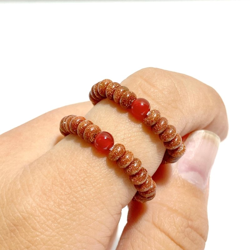 24 Types Crystal Beaded Rings Wholesale Moss Agate Chevron Amethyst Red Jasper -Wholesale Crystals