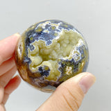 12 Pieces Geode Druzy 8th Vein Ocean Jasper Spheres