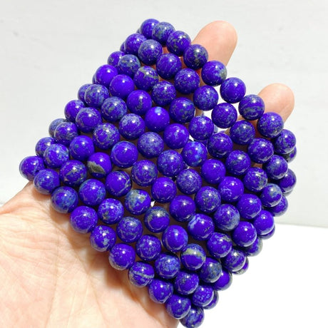 25 Pieces Lapis Lazuli Bracelets - Wholesale Crystals