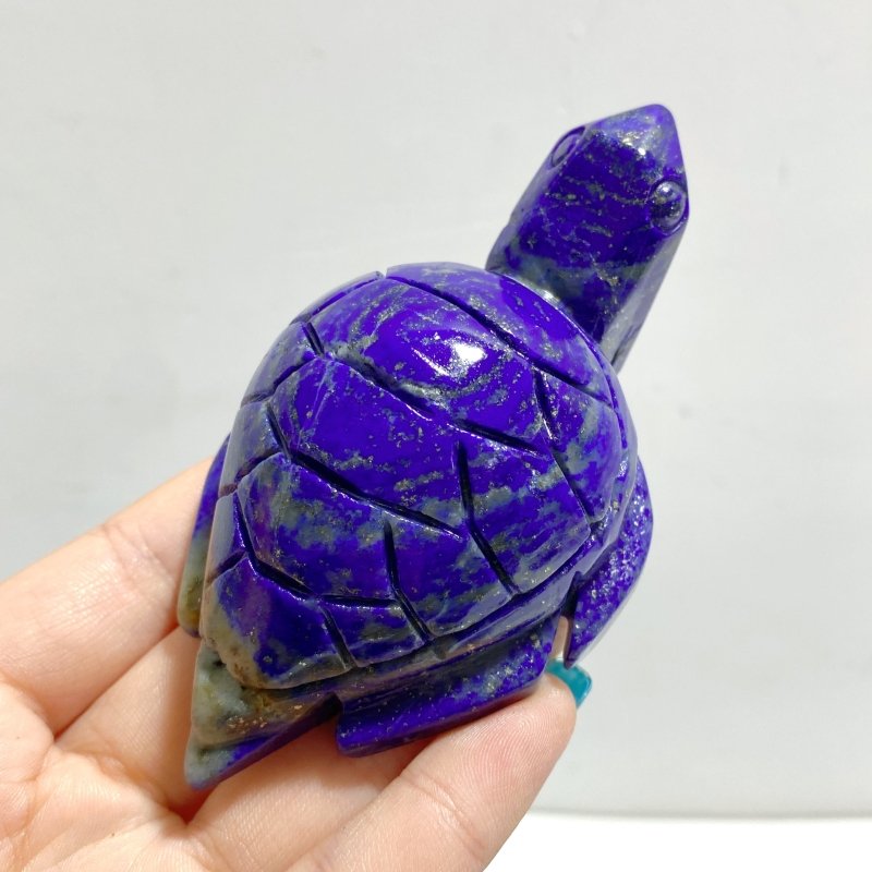 25 Pieces Lapis Lazuli Sea Turtles Carving - Wholesale Crystals