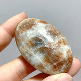 254 Pieces Sunstone Mixed Moonstone Palm Closeout - Wholesale Crystals