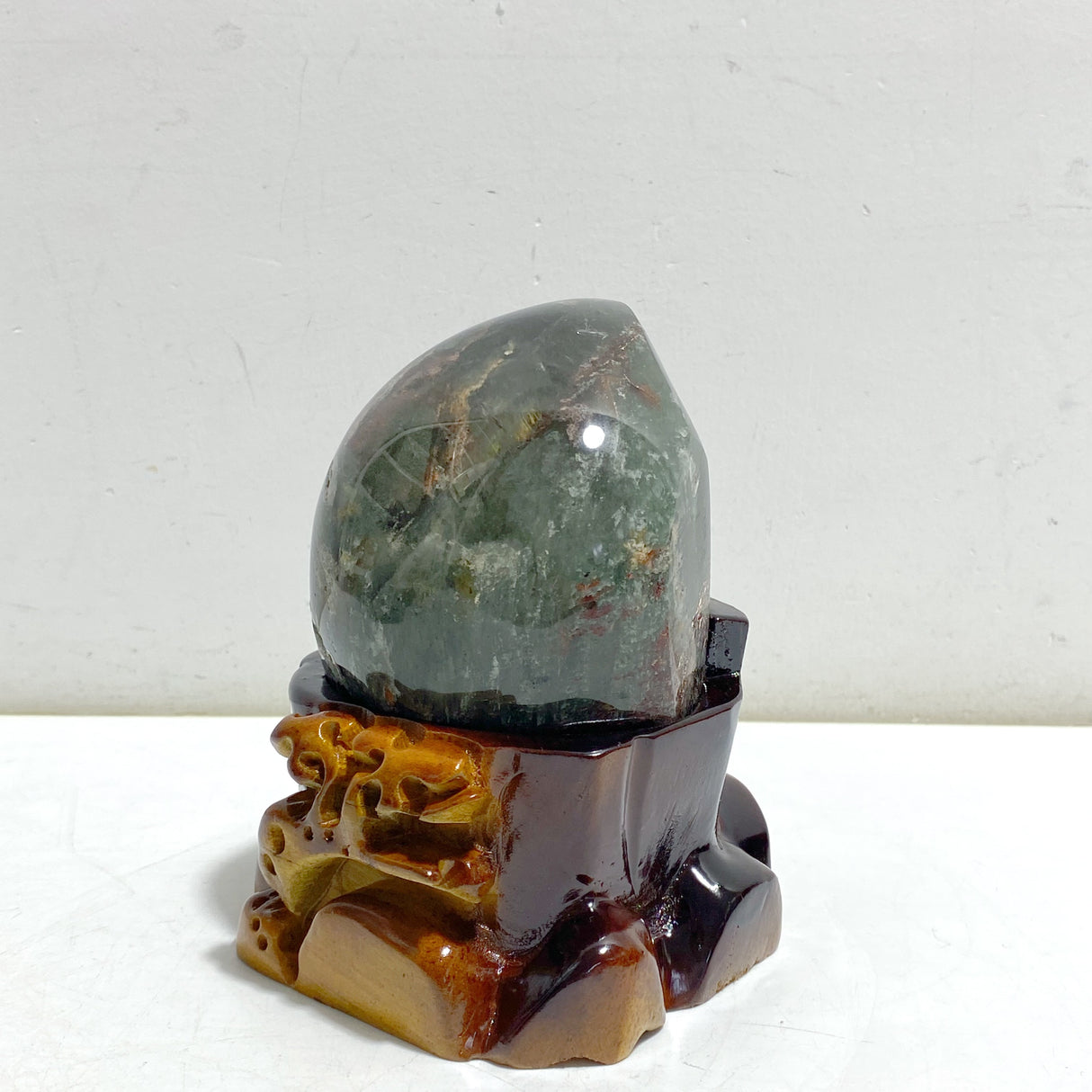 Unique Thousand Layer Garden Quartz With Stand Home Decor