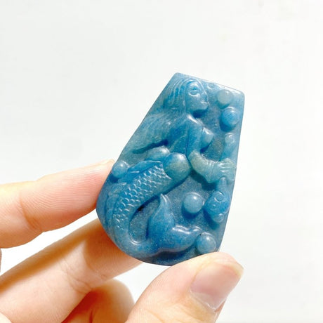 27 Pieces Natural Trolleite Stone Mermaid Carving Closeout - Wholesale Crystals