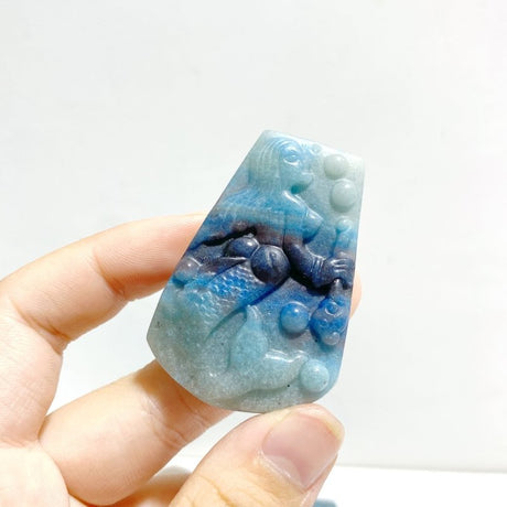 27 Pieces Natural Trolleite Stone Mermaid Carving Closeout - Wholesale Crystals