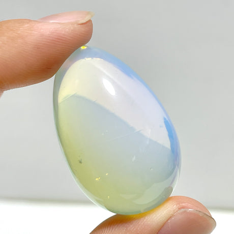 White Opalite Egg Wholesale