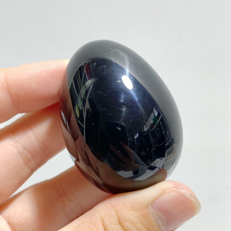29 Pieces Black Obsidian Eggs - Wholesale Crystals