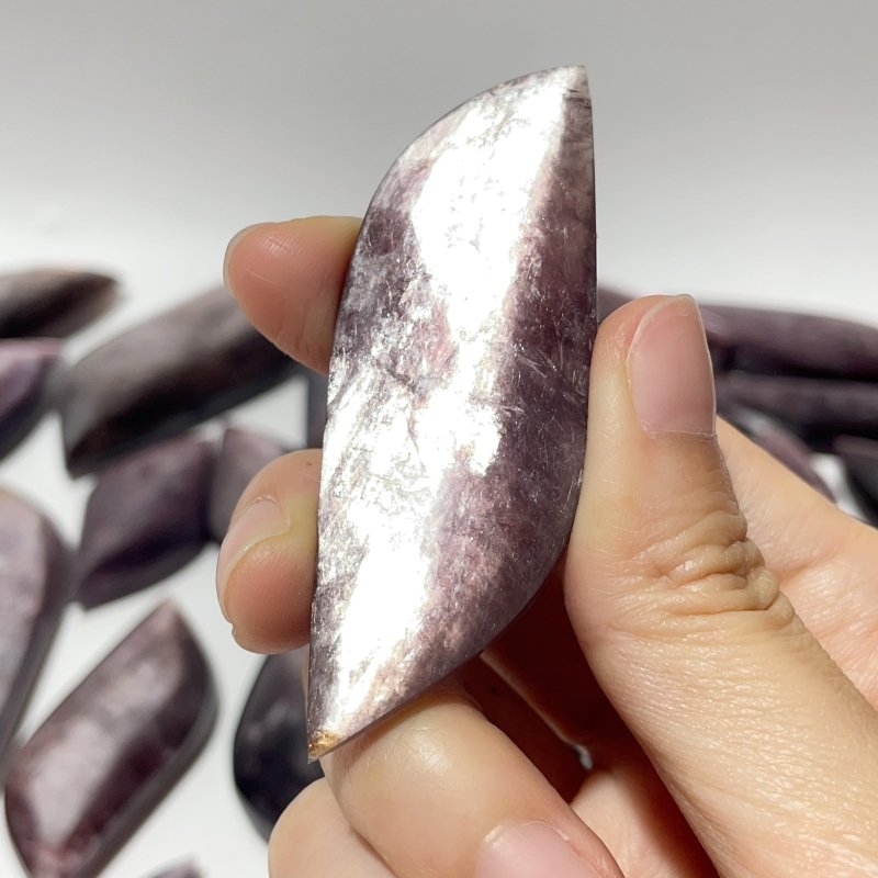 29 Pieces High Quality Purple Flash Lepidolite Leaf -Wholesale Crystals