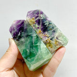 26 Pieces Feather Fluorite Four-sided Tower