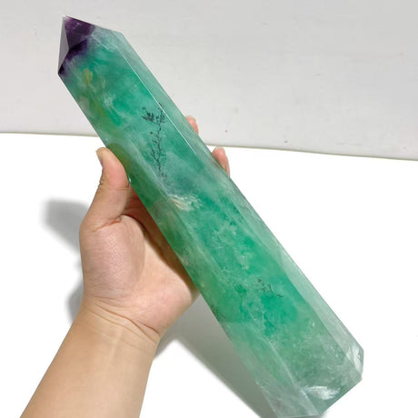 3 Pieces Beautiful Large Fluorite Point Dentritic For Collection
