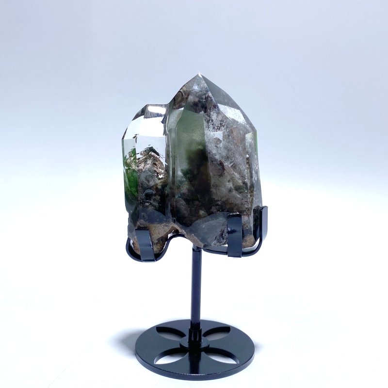 3 Pieces Garden Quartz Free Form With Stand - Wholesale Crystals