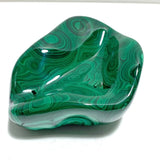 3 Pieces High Quality Polished Malachite Free Form - Wholesale Crystals