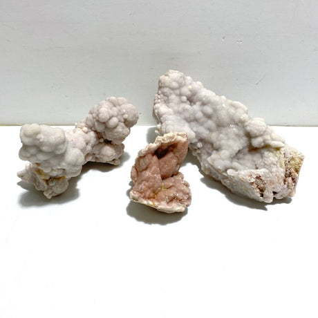 3 Pieces White Calcite Specimen Home Decor - Wholesale Crystals