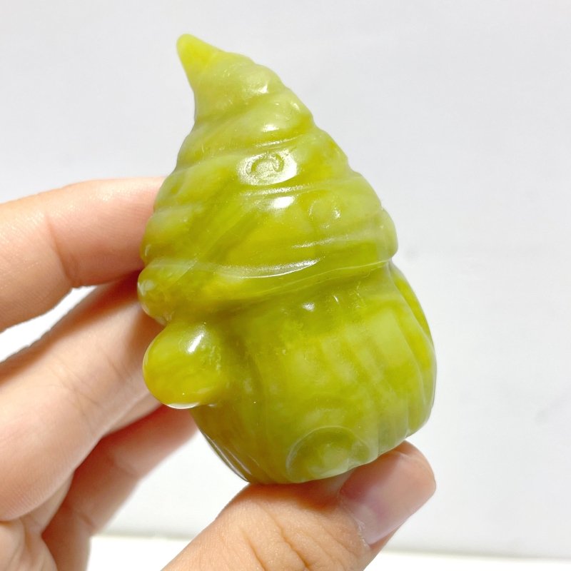 3 Types Halloween Gnome Carving Wholesale Obsidian Fluorite Tree Jasper - Wholesale Crystals