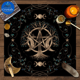 3 Zodiac Starry Sky Tarot Tablecloth - Wholesale Crystals