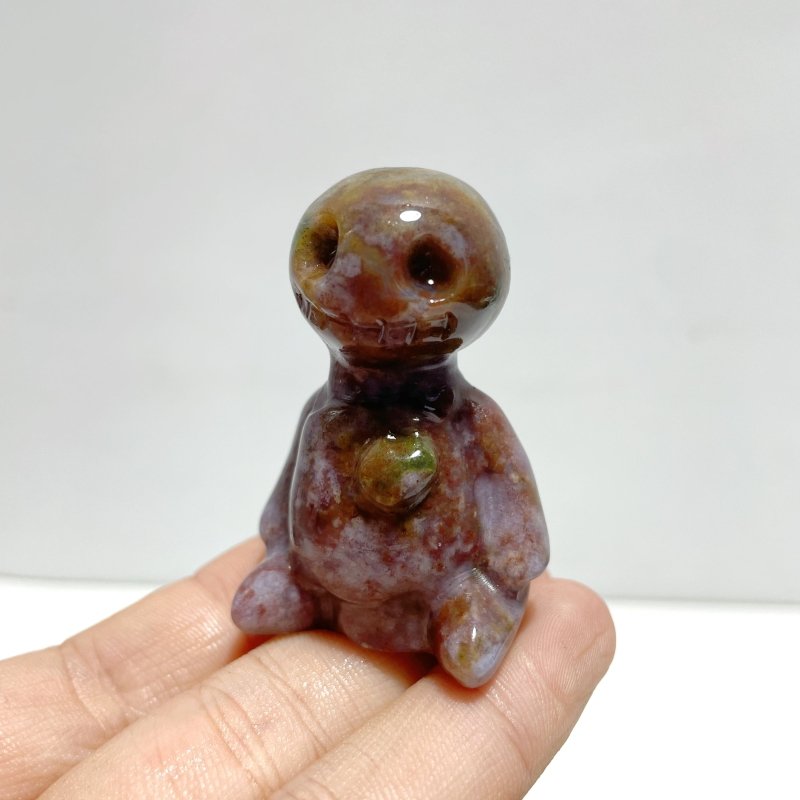 30 Pieces Ocean Jasper Voodoo Doll Carving - Wholesale Crystals