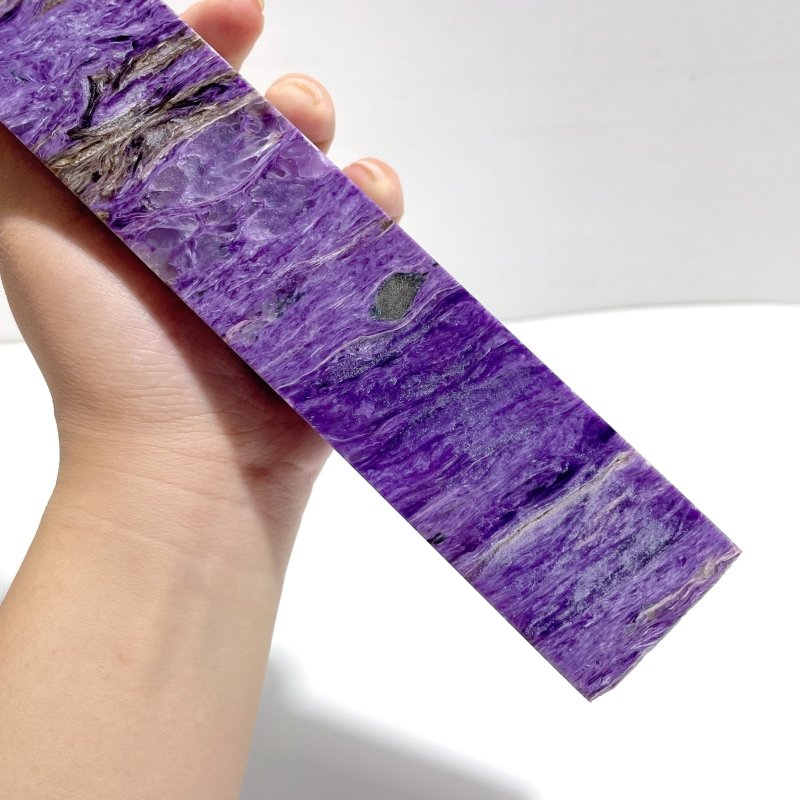 30.5CM Large Charoite Tower For Collection - Wholesale Crystals