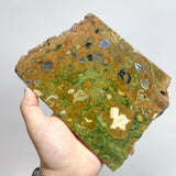 7 Pieces Peacock Eye Rain Forest Jasper Slab