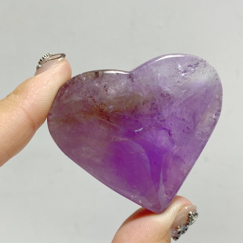 31 Pieces Ametrine Heart Crystal -Wholesale Crystals
