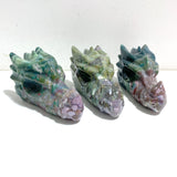 5 Pieces Beautiful Ocean Jasper Dragon Head