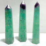 3 Pieces Beautiful Large Fluorite Point Dentritic For Collection