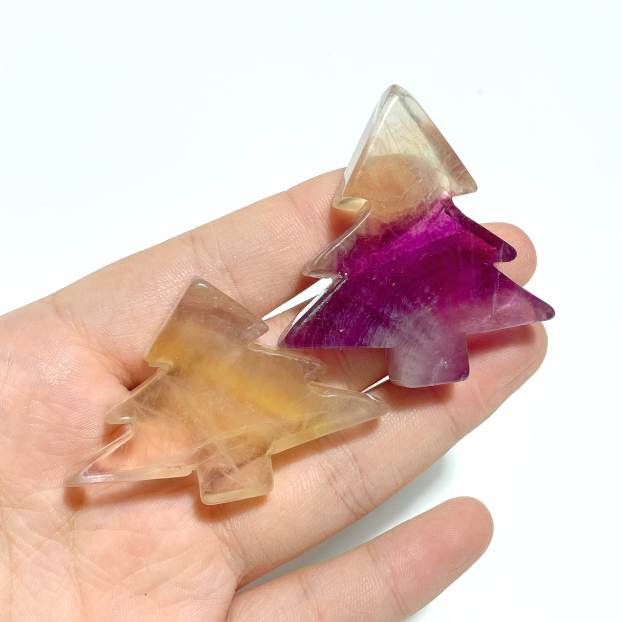 Colorful Fluorite Pine Tree Christmas Tree Wholesale