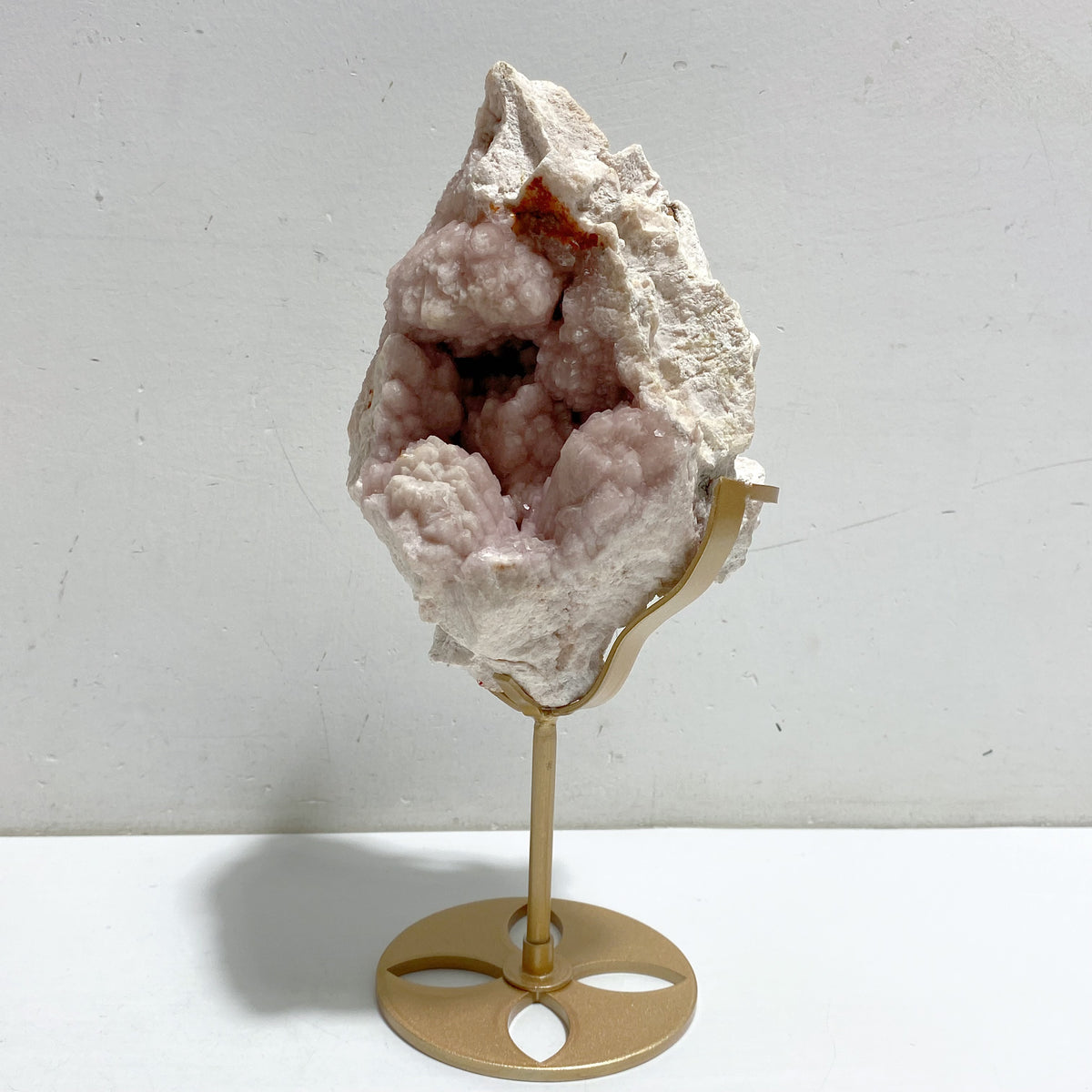 2 Pieces Raw Stilbite Specimen With Stand #6