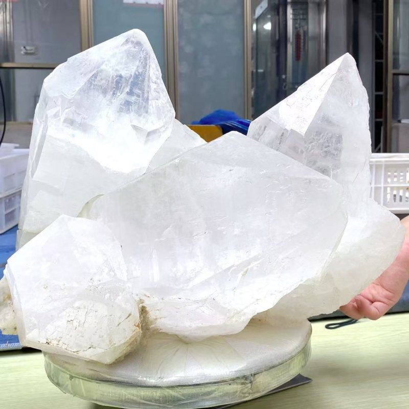 36KG Clear Quartz Cluster Mineral Specimen (Sea Freight Only) -Wholesale Crystals