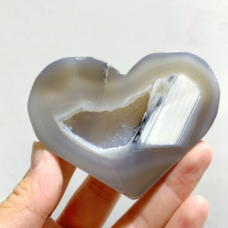 37 Pieces Geode Druzy Agate Heart -Wholesale Crystals