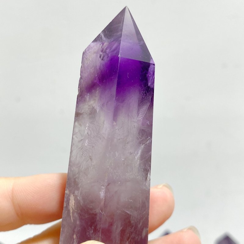 38 Pieces God's Fingerprint Amethyst Tower Point -Wholesale Crystals