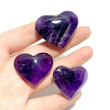 93 Pieces Amethyst Heart Shape