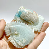39 Pieces Caribbean Calcite Sea Animals Carving - Wholesale Crystals