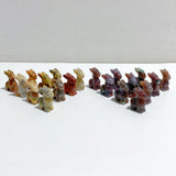 Mini Crazy Agate Ocean Jasper Sheep Carving Wholesale