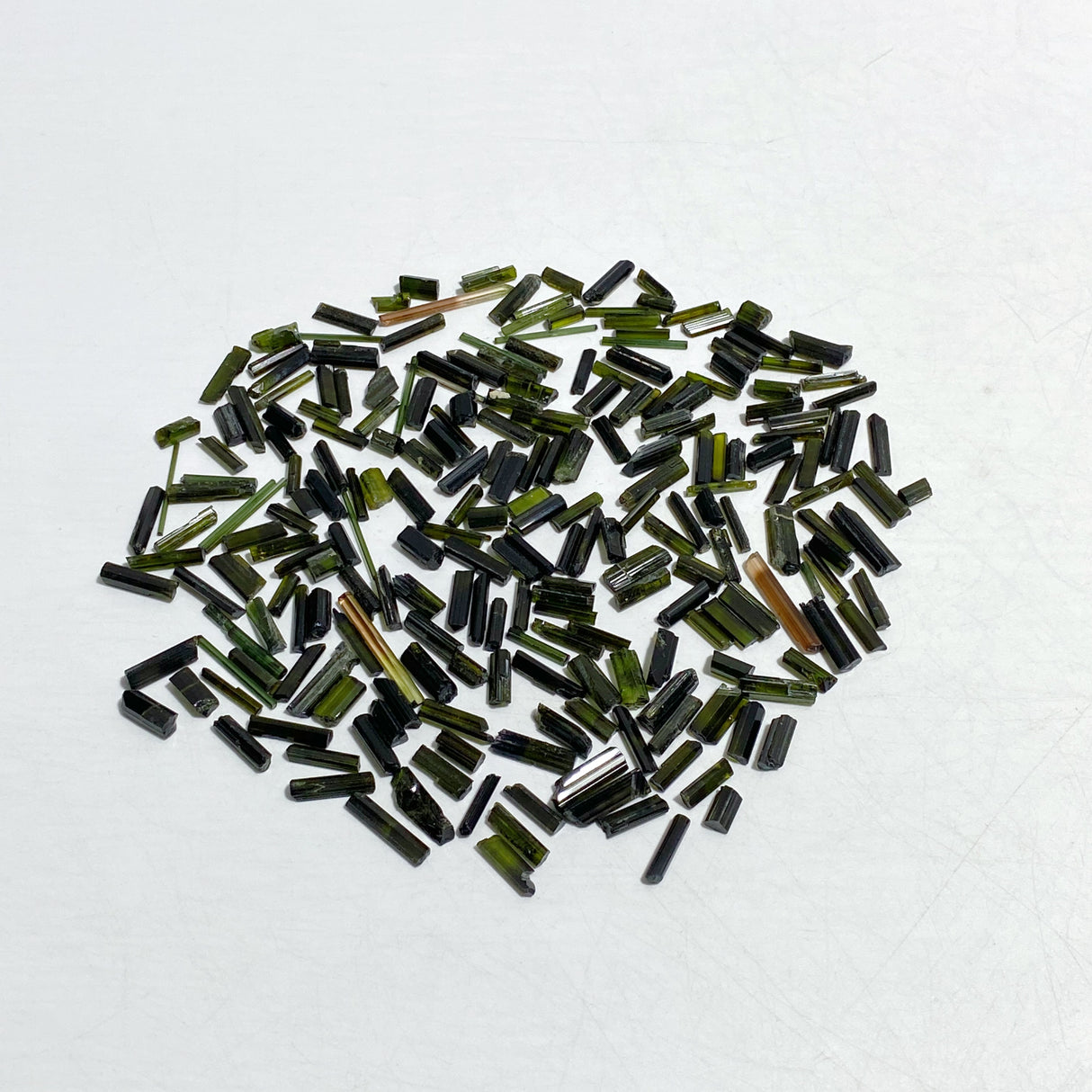 235 Pieces Gem Grade Rough Green Tourmaline for Making Jewelry