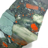 2 Pairs Africa Blood Stone Butterfly Wing Carving With Stand